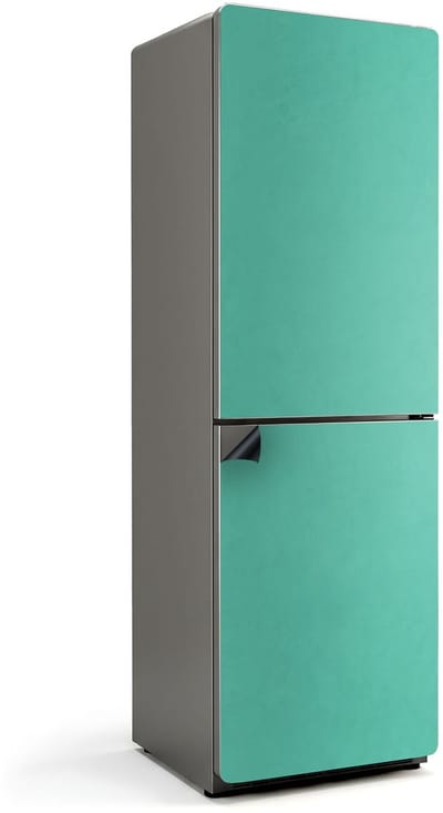 Wallfluent Magnetische Koelkastmat - Munt Koelkast Magneet Sticker - 60 cm x 190 cm - Munt Magnetische Koelkastmat - Koelkast Magneet Decoratie - Magneet Poster Voor Koelkast - Stijlvolle Koelkastfolie