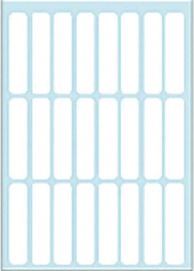 Etiket herma 3724 8x36mm wit 168st | 10 stuks