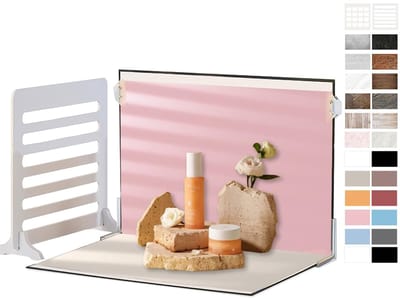 Dailygoods- Fotografie Achtergronden 16x11,5" - 14 Stuks - Dubbelzijdig - Gradiënt Textuur - Voedsel Achtergrond - Perfecte Match voor Snapshots