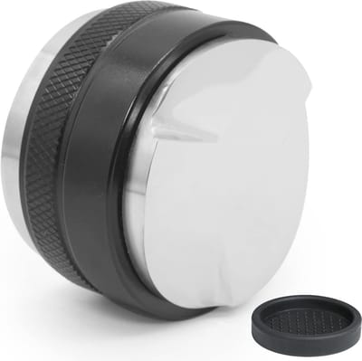 Koffie Distributeur Tamper - Niveleer Tool - Espresso Bereiden - Dubbelzijdig Ontwerp - 53mm - Zwart