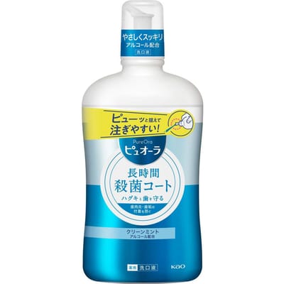 Kao - PureOra Medicinal Mouthwash Clean Mint - 850ml