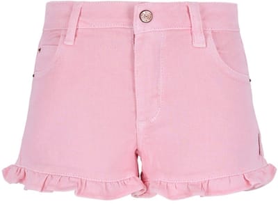 B.Nosy - B.Nosy girls denim short Portia - Candy - Maat 146-152