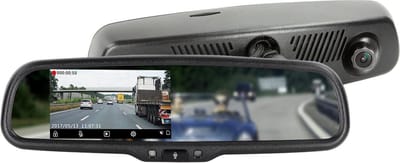 4,3 inch spiegelmonitor incl. Full HD dashcam + DVR-functie