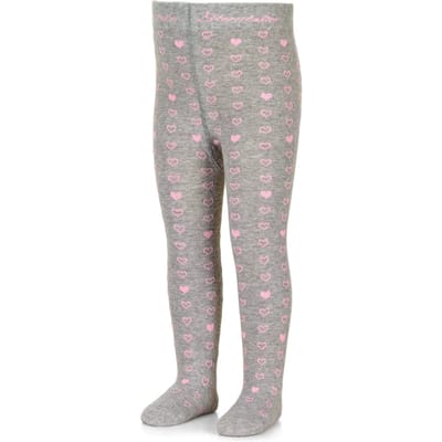 Meisjes panty met hartjespatroon Sterntaler