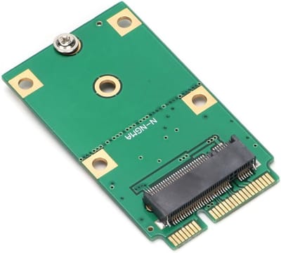 Adapterkaart SSD - Converter Reader - Harde Schijf Upgrade - M.2 naar MSATA - 2230 2242 - Groen