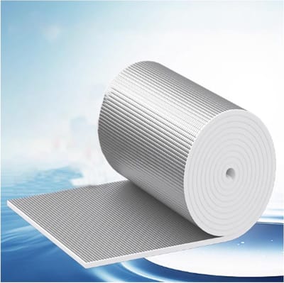 Energiebesparende Folie - Isolerende Aluminium - Woningisolatie - Reflecterende Schuimkern - 100cm x 1.5cm