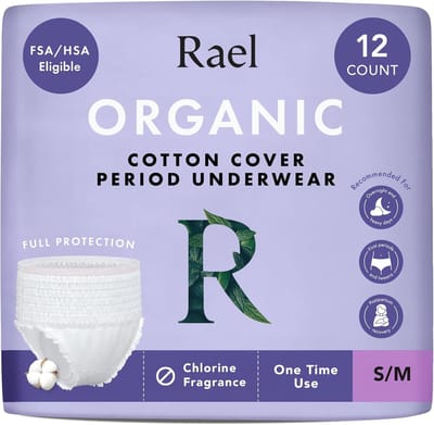 Menstruatieondergoed - Beschermend ondergoed - Zekerheid tijdens cyclus - Biologisch katoen - 12 stuks - N.v.t.