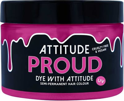 Attitude Hair Dye - Proud UV Semi permanente haarverf - Felroze/Roze