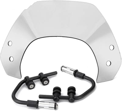 Motorfiets Windscherm - Kuip Spoiler Vizier - Veiliger Rijden - Verhoogd Ontwerp - 500 g - Style 1