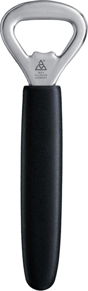 Triangle Professionele Flesopener – Gehard RVS – 14,5 cm – Zwart Handvat