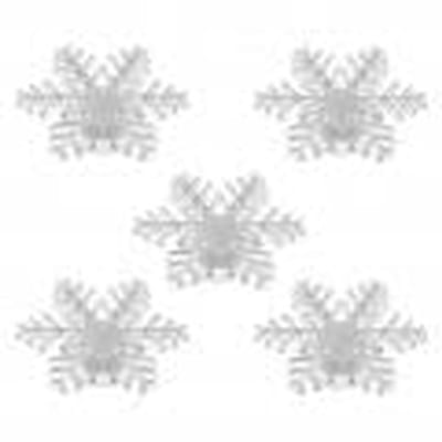 Allecto - Verlichte Sneeuwvlok Lampen - Kleurrijke LED Wanddecoratie - Decoratie voor binnen - Sneeuwvlokken - LED verlichting - Geschikt voor fees..