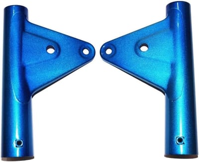 Voorvork Beschermers - Shields Covers - Motor Onderhoud - Inclusief Beugels - Set van 2 - Zwart