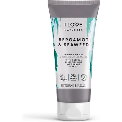 I Love Cosmetics Naturals Bergamot &amp; Seaweed Hand Cream 100 ml