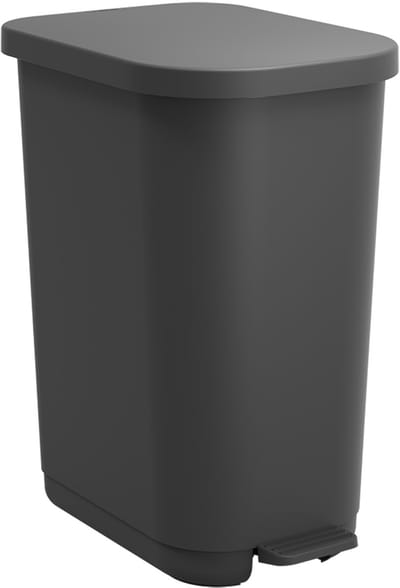 Rotho Orbe pedaalemmer - prullenbak 35L - BPA vrij - zwart