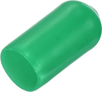 20x Rubberen Doppen 8mm - Beschermkappen voor Stoelpoten, Meubels en Schroeven - Donkergroen