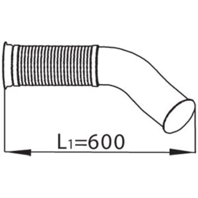 Uitlaatpijp DINEX68090