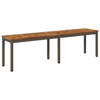 vidaXL - Tuinbank - 161 - x - 35 - x - 45 - cm - Massief - Acacia - Hout - Rechthoekig