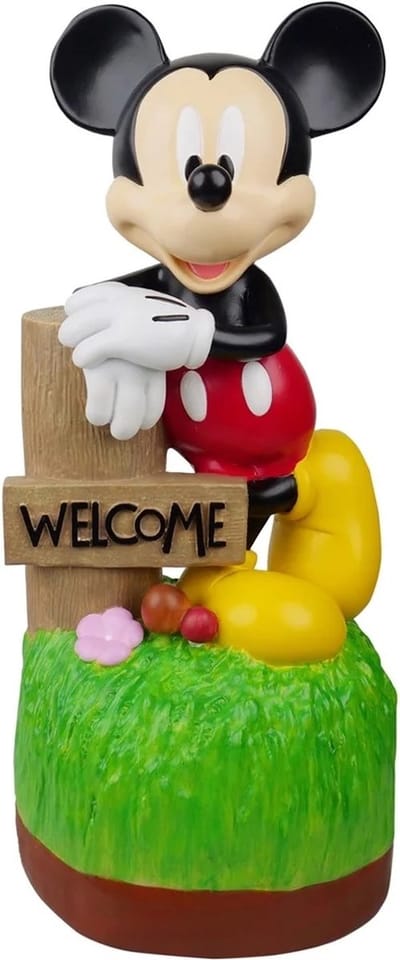 Disney Tuinbeeld Mickey Mouse Welcome