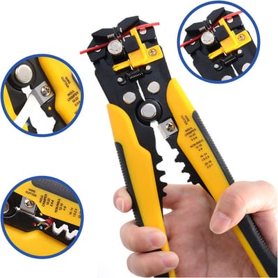 Automatische draadstripper - Striptang - Draad stripper - 10 tot 24 AWG 0,2 tot 6,0 mm - Universeel