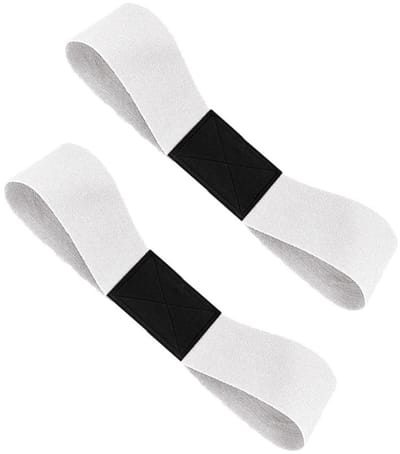 2-stuks Golf Swing Training Band - Elastische golf trainingshulpband - Golf pols correctie trainer - Swing correctie armband - Draagbare golf swing band - Unisex - Verbeter je swingvorm - Perfect voor beginnende golfers - Wit