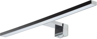 Kwazar Luminaire LED-spiegelverlichting badkamer 10W 800LM 50cm neutraal wit 4000K IP44 230V wandlamp spiegellamp, badkamerkast spiegelverlichting Elena Zilver