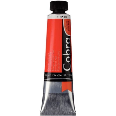 Olieverf - #340 Pyrrolerood Licht - Cobra Artitst - 40ml
