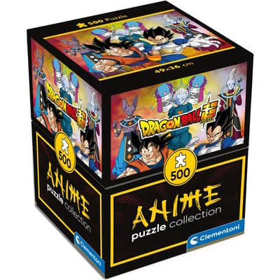 Clementoni - Puzzel - 500 Stukjes - Dragonball - Anime collection - Cube - Puzzel Voor Kinderen en Volwassenen