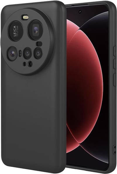 CaseBoutique TPU Case hoesje geschikt voor Xiaomi 15 Ultra - Effen Zwart - TPU (Zacht)