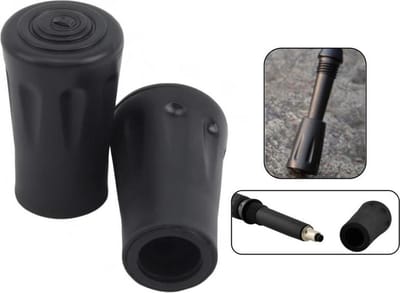 PD® - Wandelstok Reservedoppen Nordic Walking Stick 2 stuks - Nordic walking stokdop – Wandelstok dop – Eindstop – Nordic walking stokken doppen – Nordic walking pads - nordic walking asfaltdop - Nordic walking stokdop - Nordic walking doppen