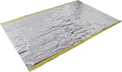 Noodtent - Overlevingstent - Buitenavonturen - Thermische Bescherming - 240 x 152 cm - Zilver