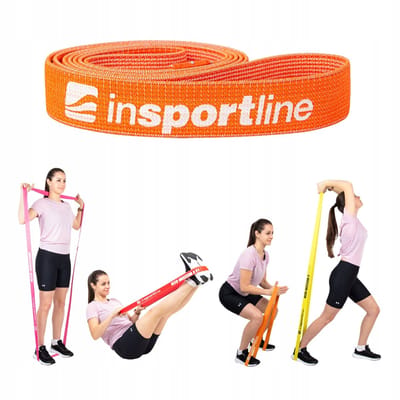 Weerstandsband Fitness inSPORTline Rand Strong - 8kg, 208cm