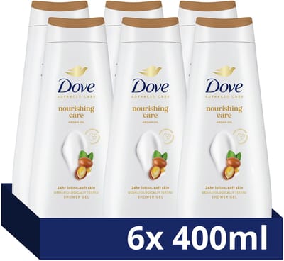 Dove - Douchegel - Advanced Care - Nourishing Care - 6 x 400 ml - Voordeelverpakking
