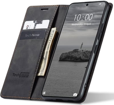 Hoesje geschikt voor Honor 400 5G - Book Case Leer Slimline Zwart