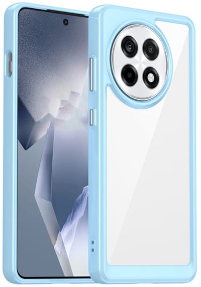 Coverup Hoesje - Geschikt voor OnePlus 13R Hoesje - Coverup Transparant ShockProof TPU Back Cover - Lichtblauw