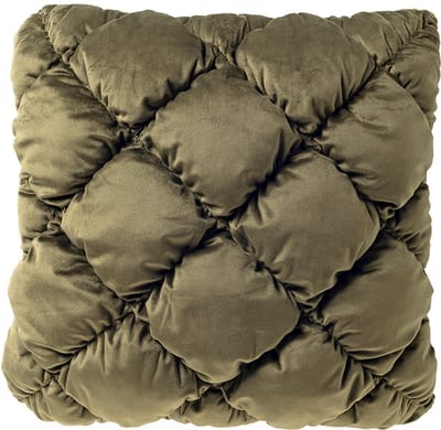 Dutch Decor SOOF - sierkussen 45x45 cm - geruit gewatteerd - Mayfly - groen - Inclusief binnenkussen - Luxe kussens voor woonkamer & bank
