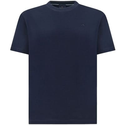 Paul & Shark T-Shirt Silver Collection Fine Piqué Cotton Donker Blauw / male