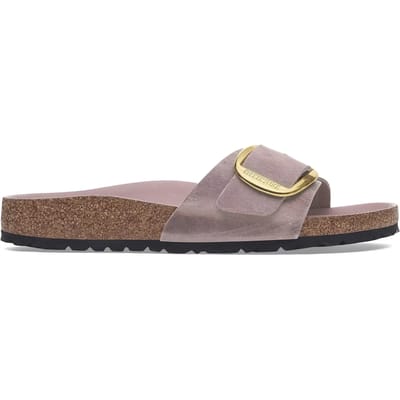 Leren slippers voor dames Birkenstock Madrid Big Buckle