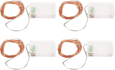 LED Lichtslingers - Diy Verlichting - Sfeervol Decoreren - Waterdicht Vormbaar - 4 Stuks - Warm Licht