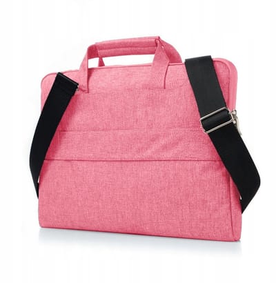Hoes Tas Etui Handtas Macbook Air 15 15.3 A2941 M2 Licht Roze
