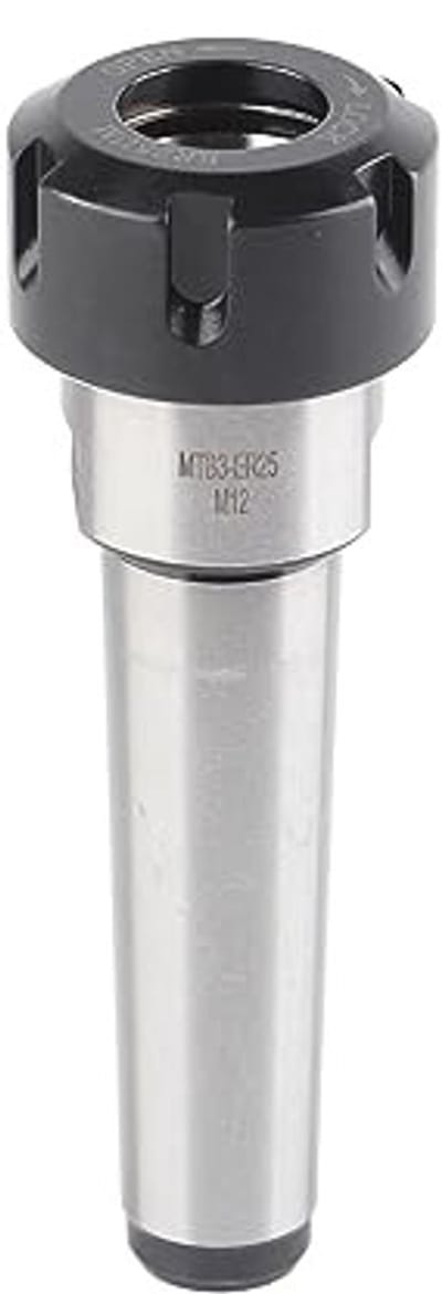 Dailygoods- Collet Holder Hoge Precisie - ER20-M12/ER25-M12 - Carbon Staal - Eenvoudige Installatie - Schokbestendig - Lange Levensduur - Spantang