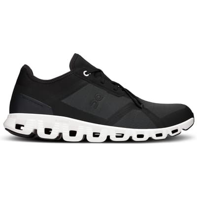 On Cloud X 3 Ad M Black | White Maat: 40.5 | Hardloopschoenen Outlet | Heren | Zwart