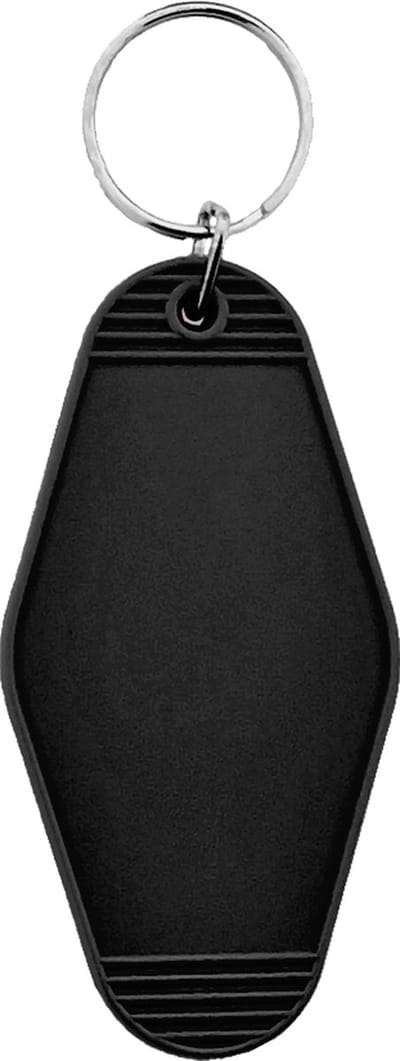 CombiCraft Blanco Hunter hotel sleutelhanger 45x88mm zwart - 5 stuks