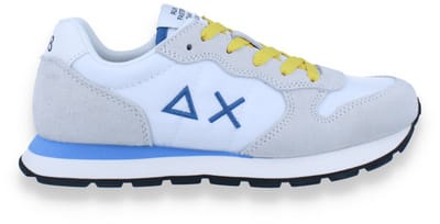 Sun 68 Jongens Sneaker Boy's Tom Solid 01 Bianco | Wit | Maat: 36