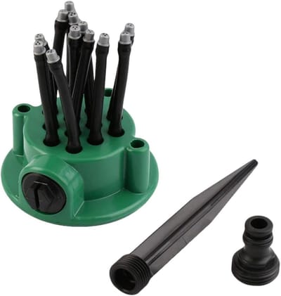 Gazonsproeier Bloem - Watersproeier Tuin - Gazon Begieten - 360 Graden Dekking - 11 x 10 x 10 cm