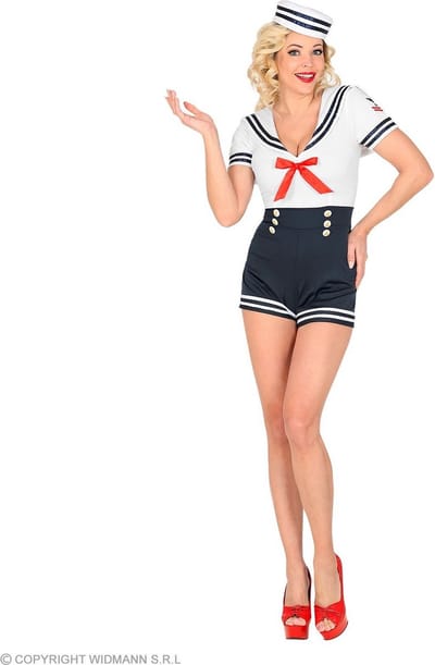 Sexy Matroos Pin Up - Vrouw