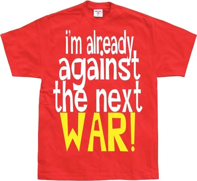 Hybris In 'Already Against The Next War' Red