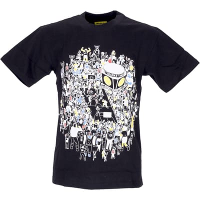 World Basketball Game Tee X Smiley Zwart Heren T-shirt