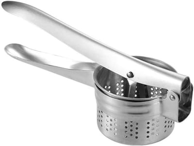 Handpers Sapcentrifuge - Fruitpers - Verse Drankjes Maken - Ergonomisch Ontwerp - 26.5 cm - Zilver