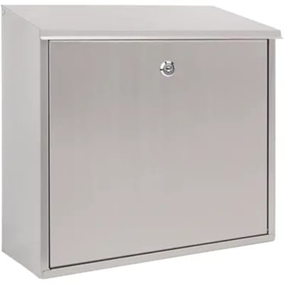 Sencys Wandbrievenbus 150 - Staal En Rvs - 36x36,5x10 Cm