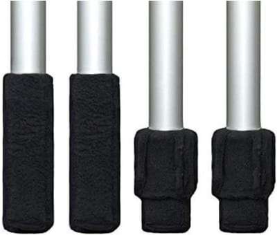 Famanu – Elastische manchet standaard - omtrek 10–13 cm - stevige pootbeschermer voor meubels - voorkomt beschadiging van vloer en poten - antraciet